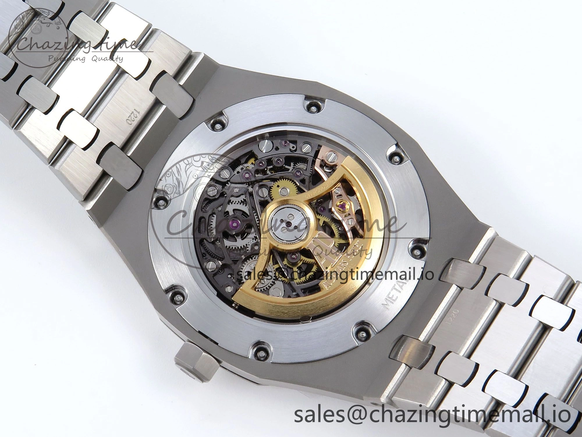 Royal Oak 41mm Openworked 15407 SS THBF 1:1 Best Edition on SS Bracelet SA3132 V Youthful 4376