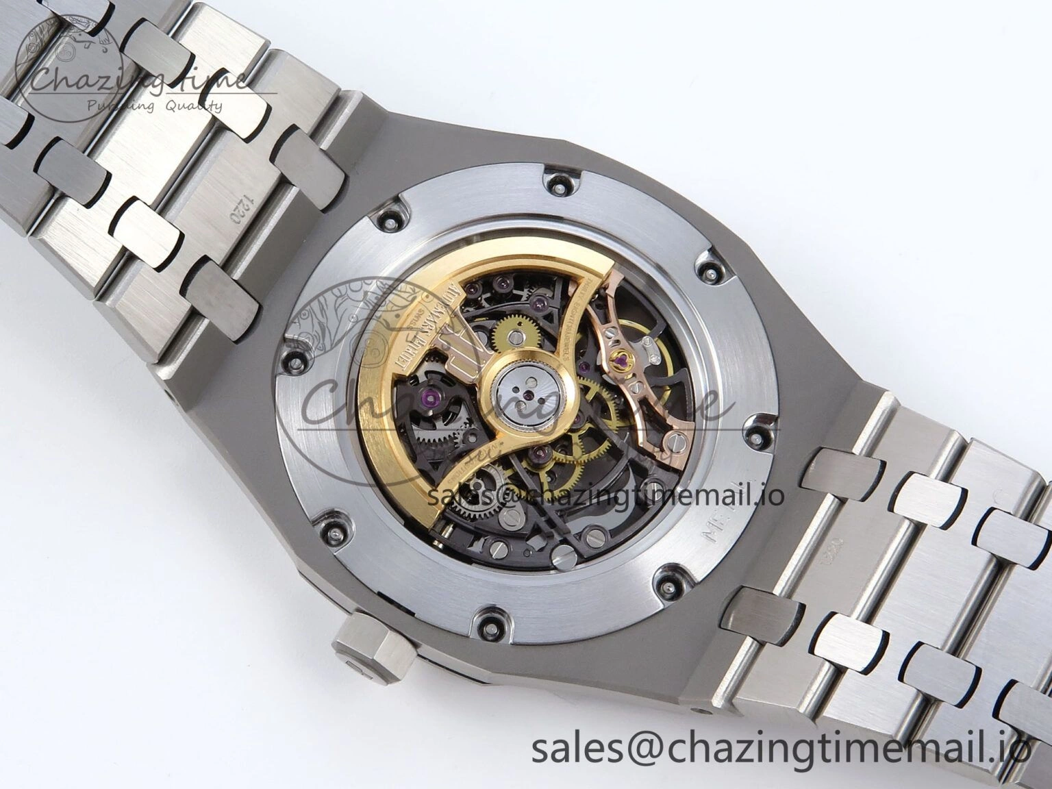 Royal Oak 41mm Openworked 15407 SS THBF 1:1 Best Edition on SS Bracelet SA3132 V Youthful 4376