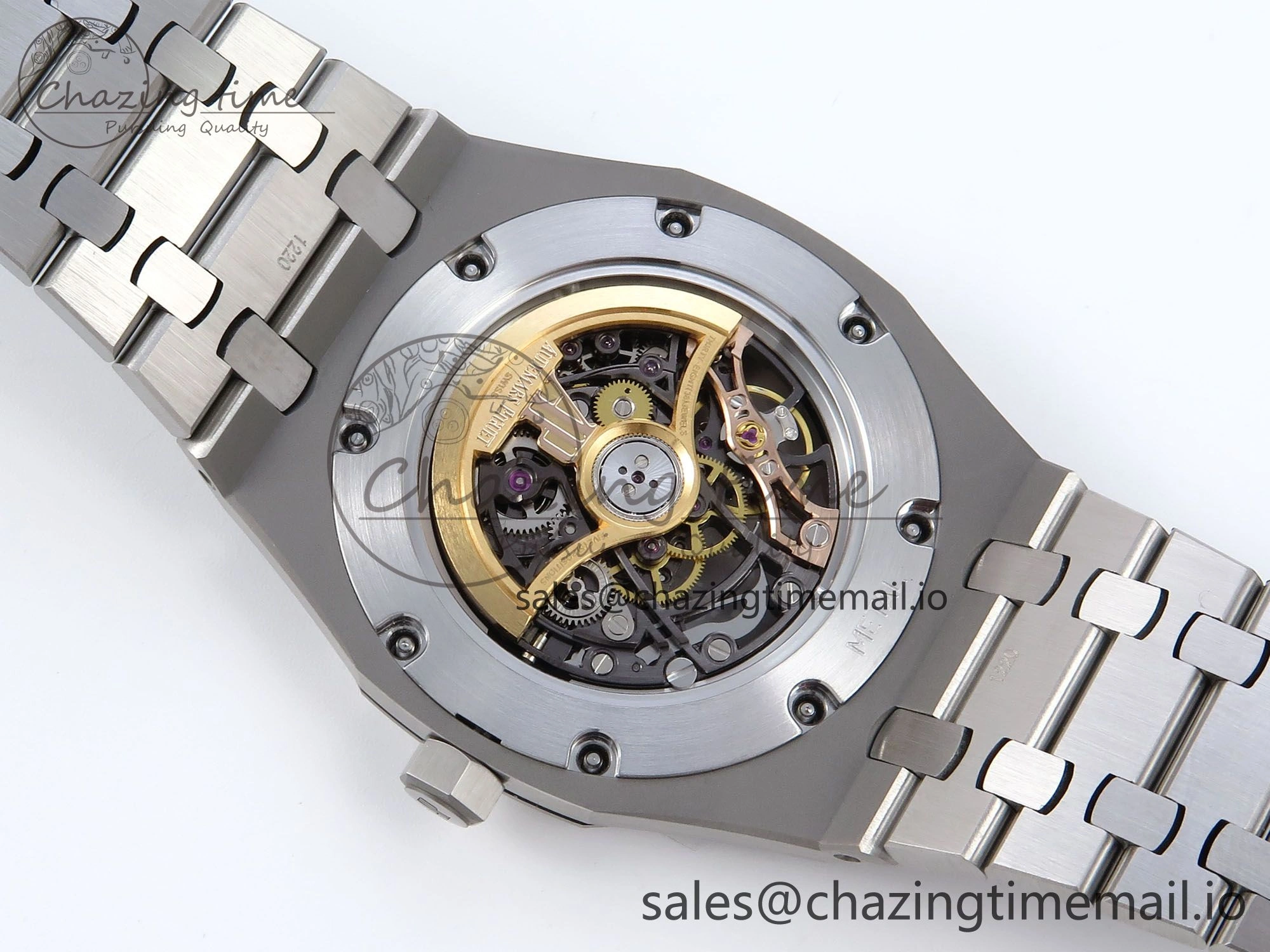 Royal Oak 41mm Openworked 15407 SS THBF 1:1 Best Edition on SS Bracelet SA3132 V Youthful 4376