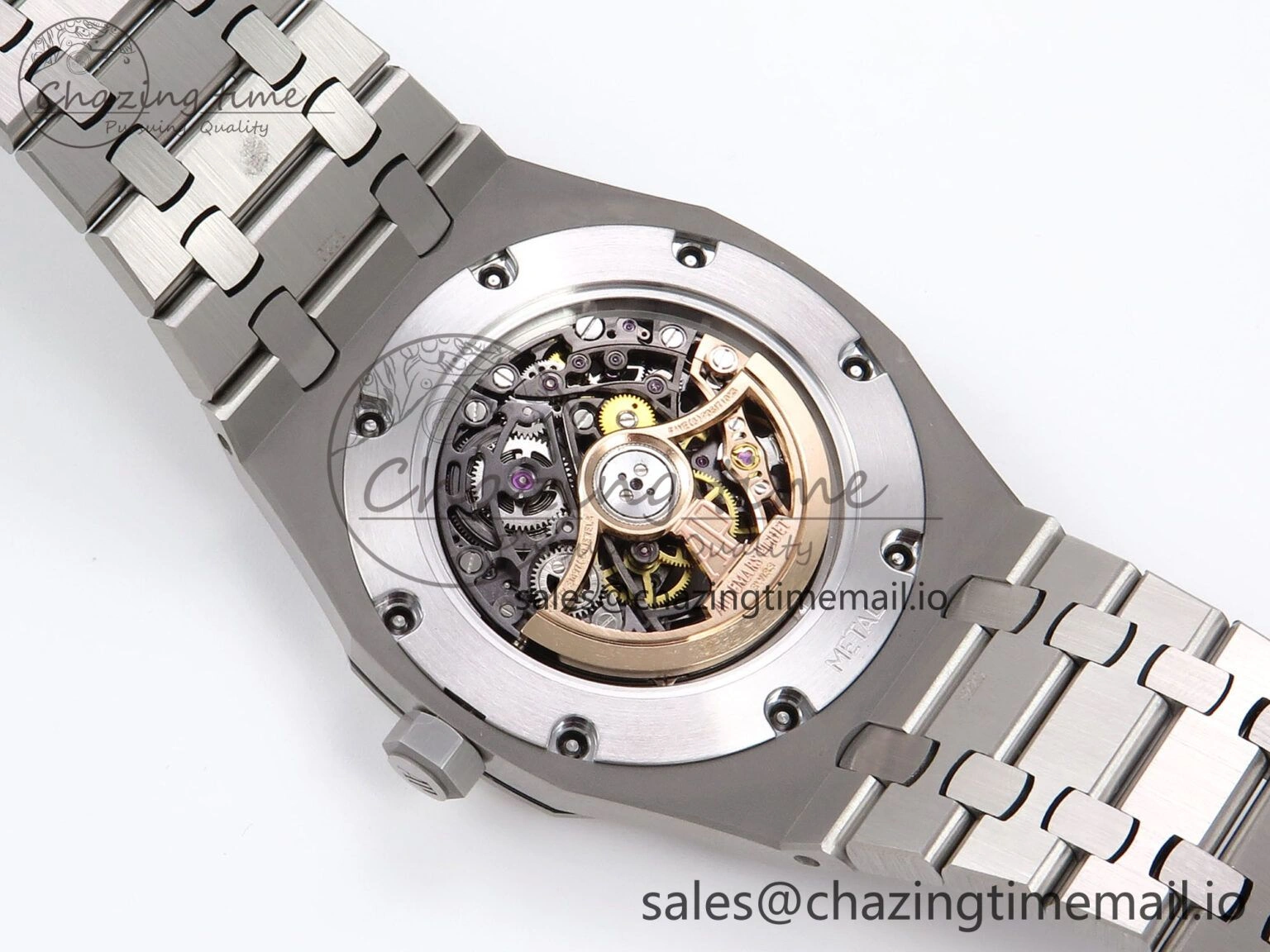 Royal Oak 41mm Openworked 15407 SS THBF 1:1 Best Edition on SS Bracelet SA Popular 4378