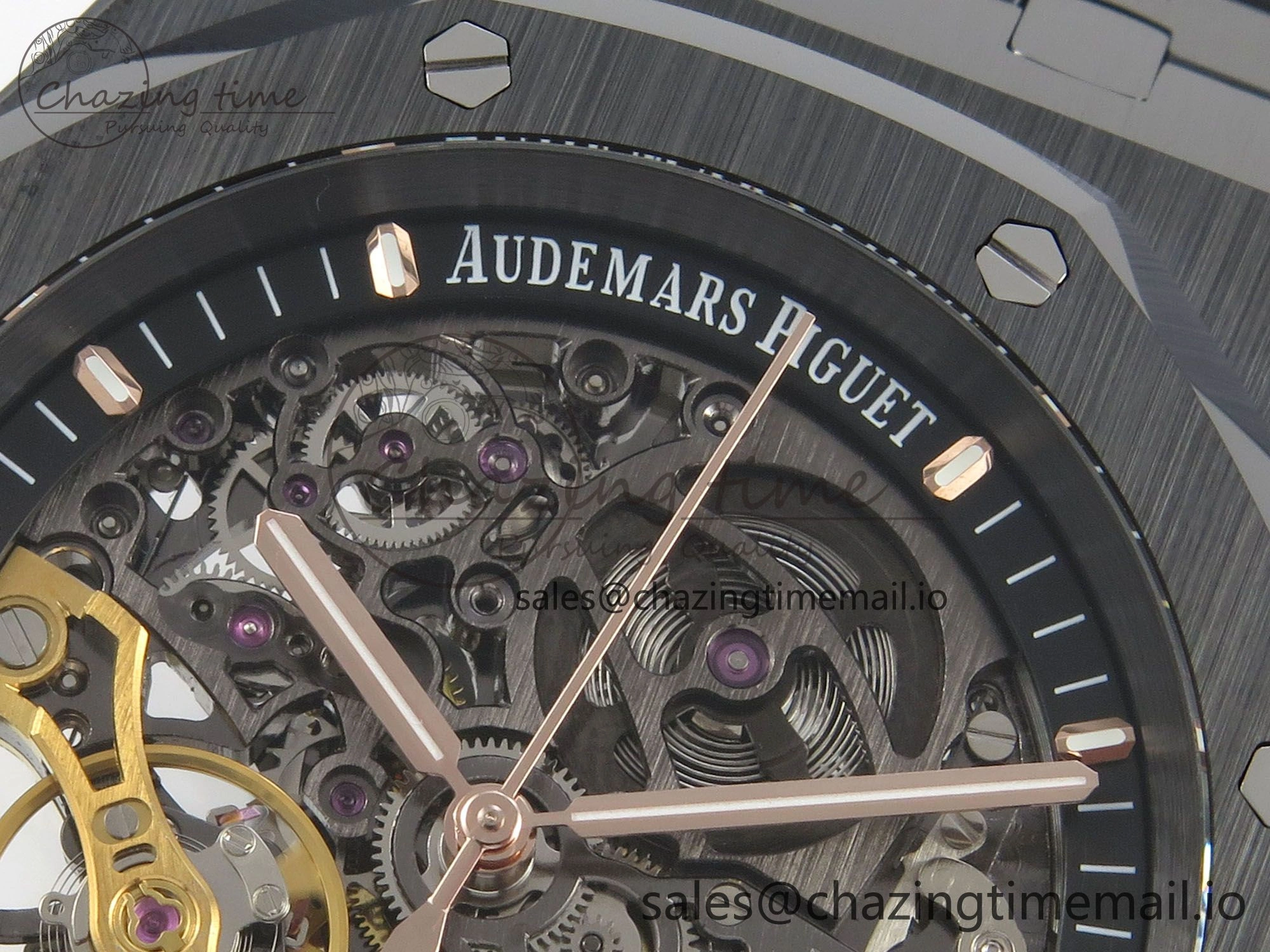 Royal Oak 41mm Openworked Ceramic 15416CE THBF 1:1 Best Edition on Ceramic Bracelet SA3132 V Original 4223