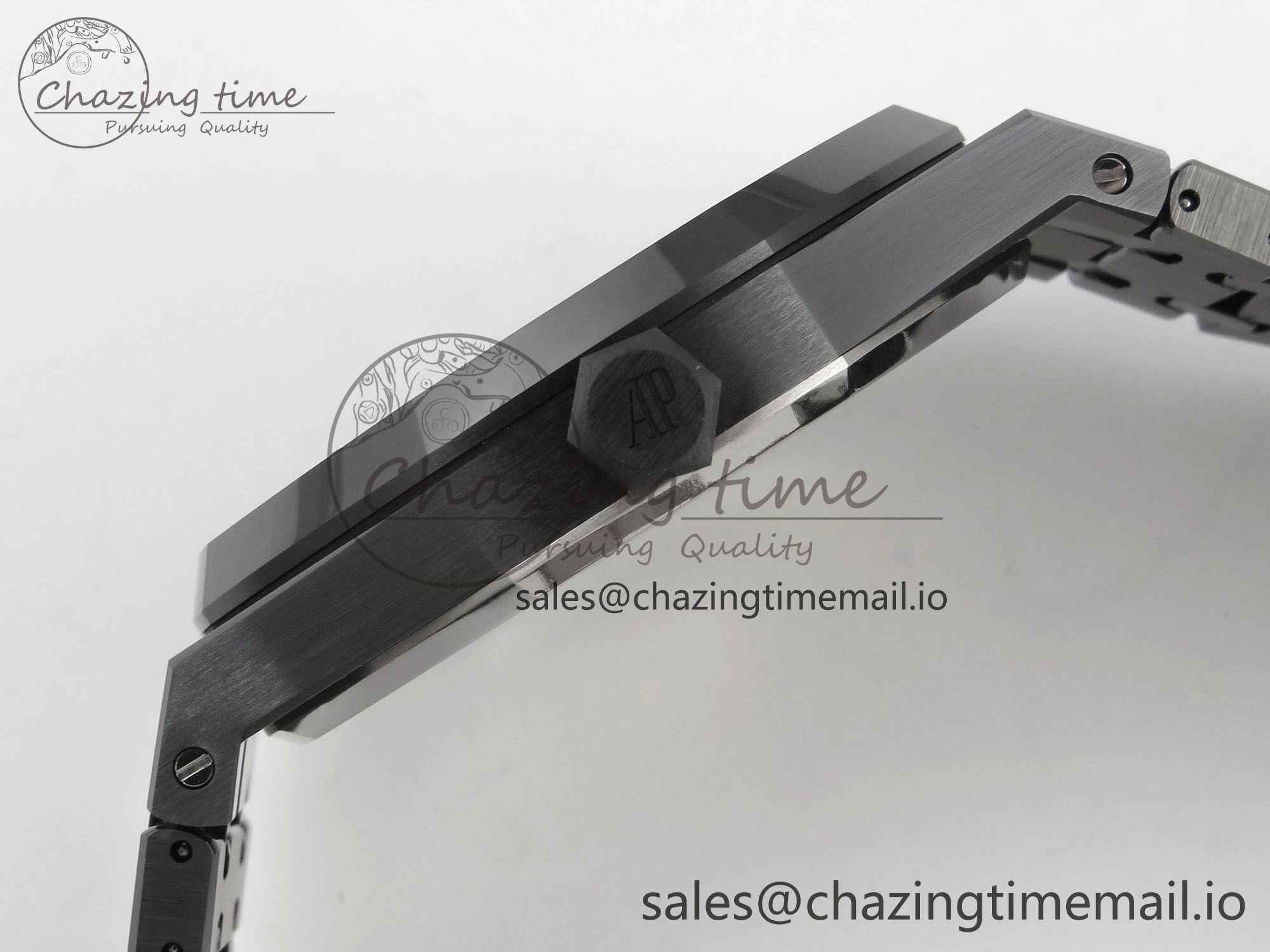 Royal Oak 41mm Openworked Ceramic 15416CE THBF 1:1 Best Edition on Ceramic Bracelet SA3132 V Original 4223