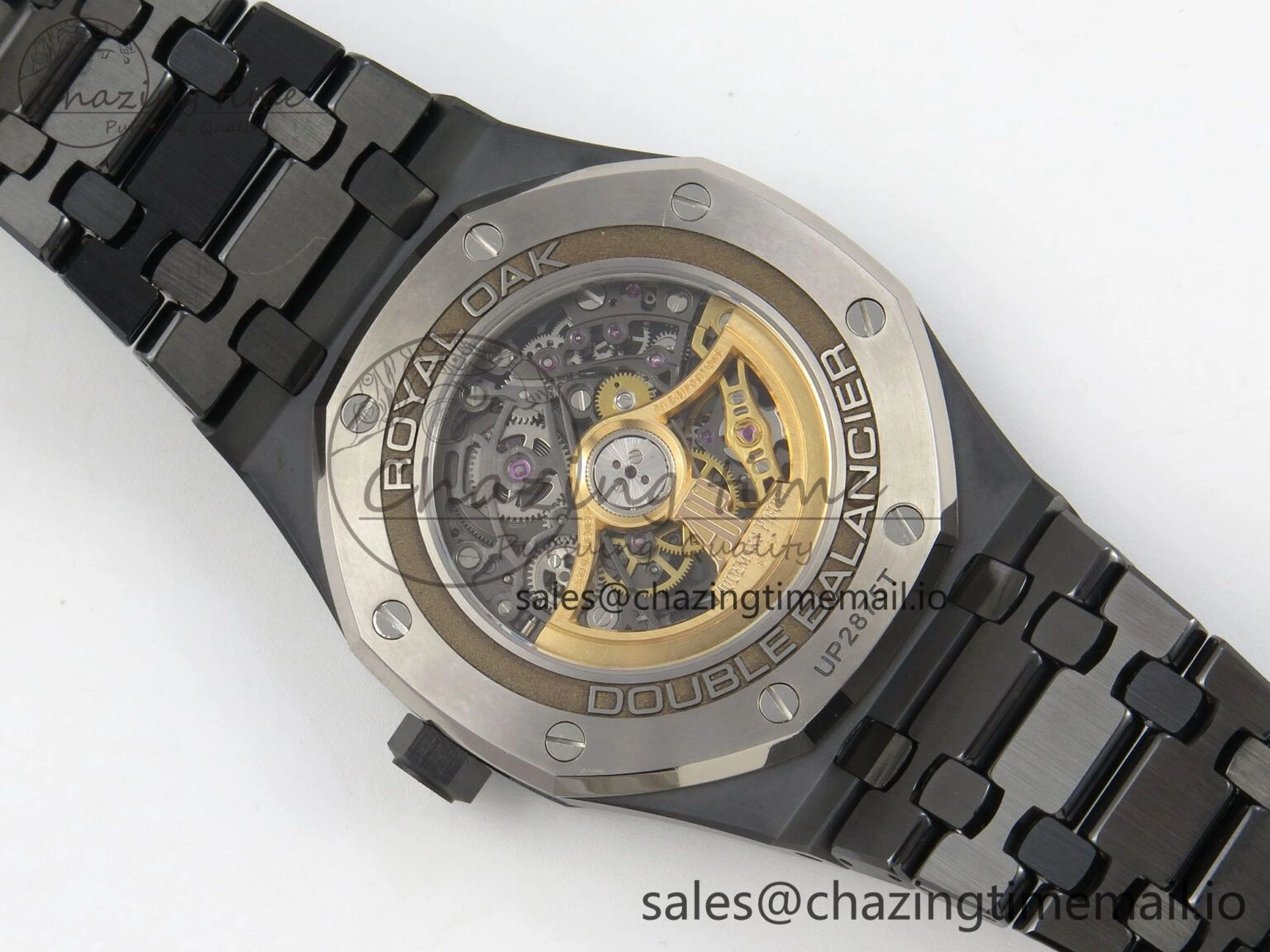 Royal Oak 41mm Openworked Ceramic 15416CE THBF 1:1 Best Edition on Ceramic Bracelet SA3132 V Original 4223
