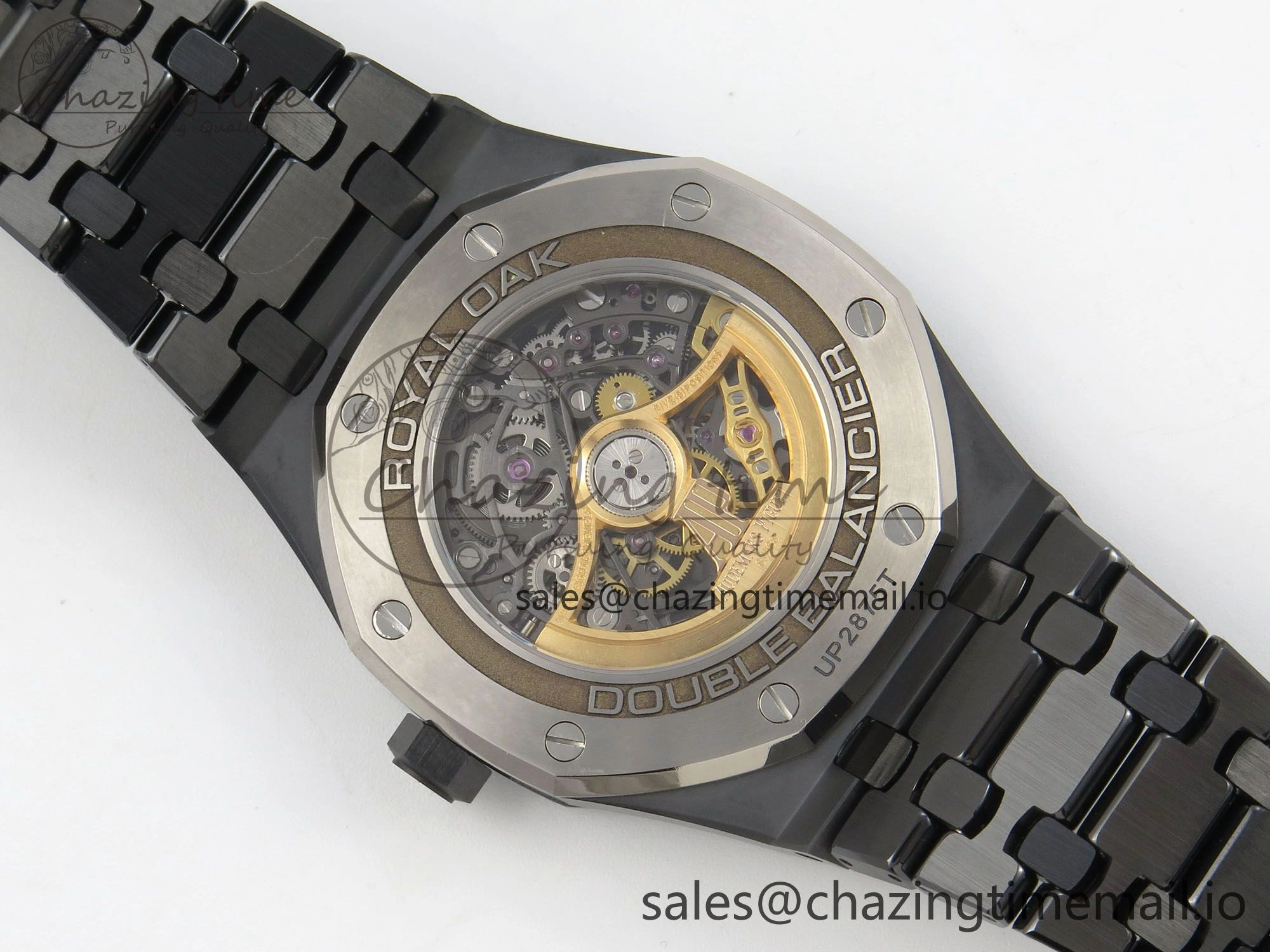 Royal Oak 41mm Openworked Ceramic 15416CE THBF 1:1 Best Edition on Ceramic Bracelet SA3132 V Original 4223
