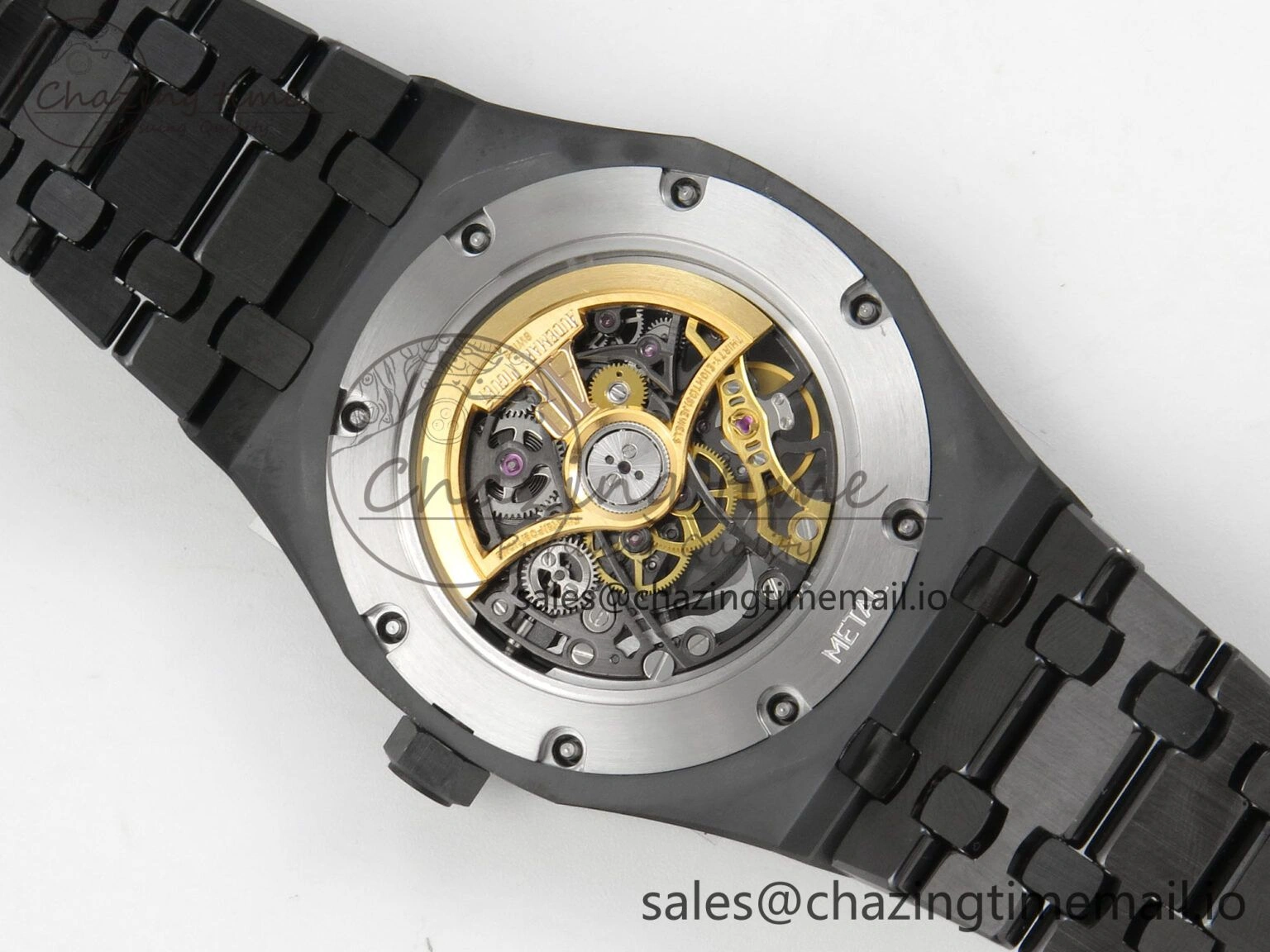 Royal Oak 41mm Openworked Ceramic 15416CE THBF 1:1 Best Edition on Ceramic Bracelet SA3132 V Original 4223