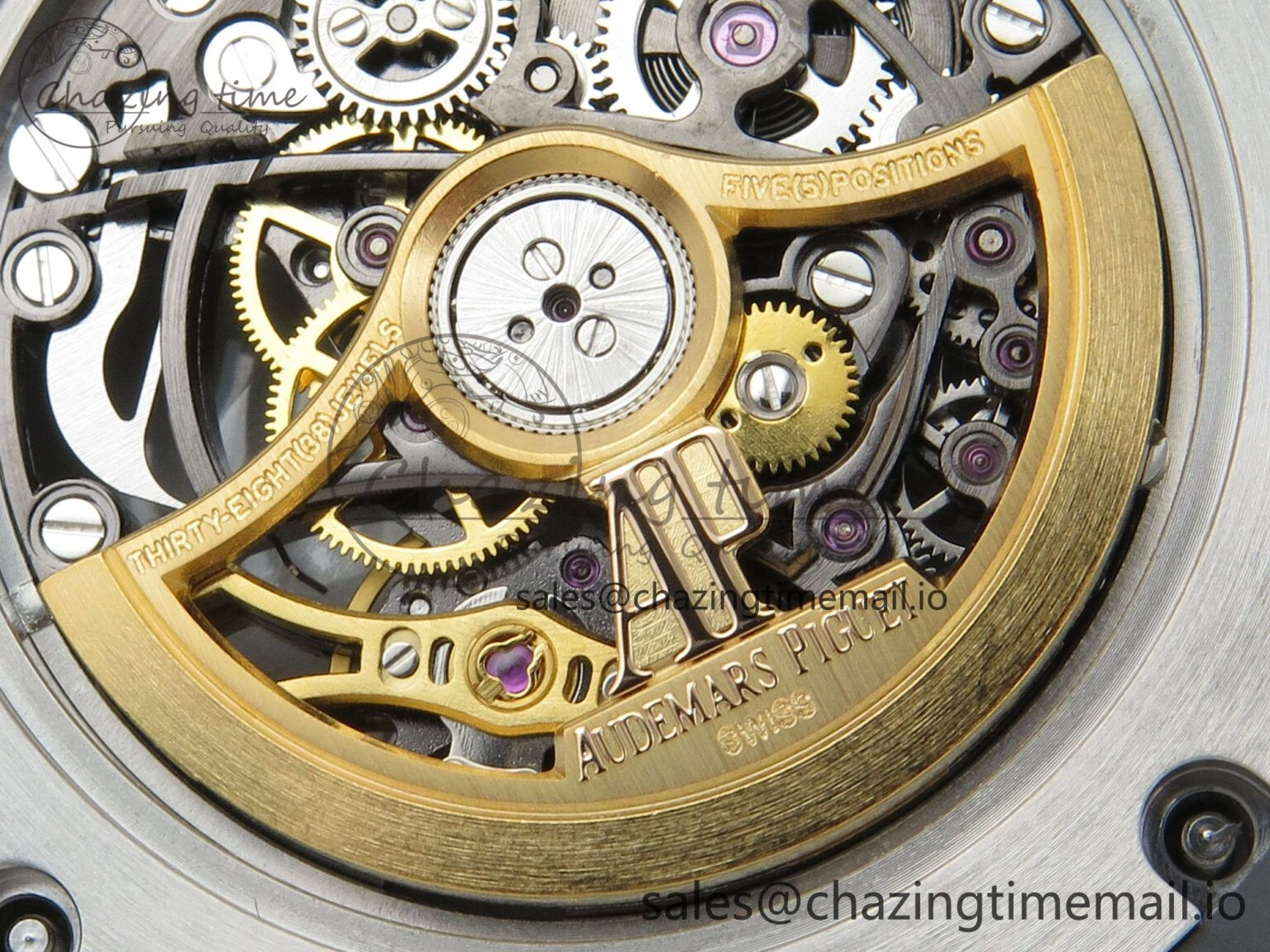 Royal Oak 41mm Openworked Ceramic 15416CE THBF 1:1 Best Edition on Ceramic Bracelet SA3132 V Original 4223