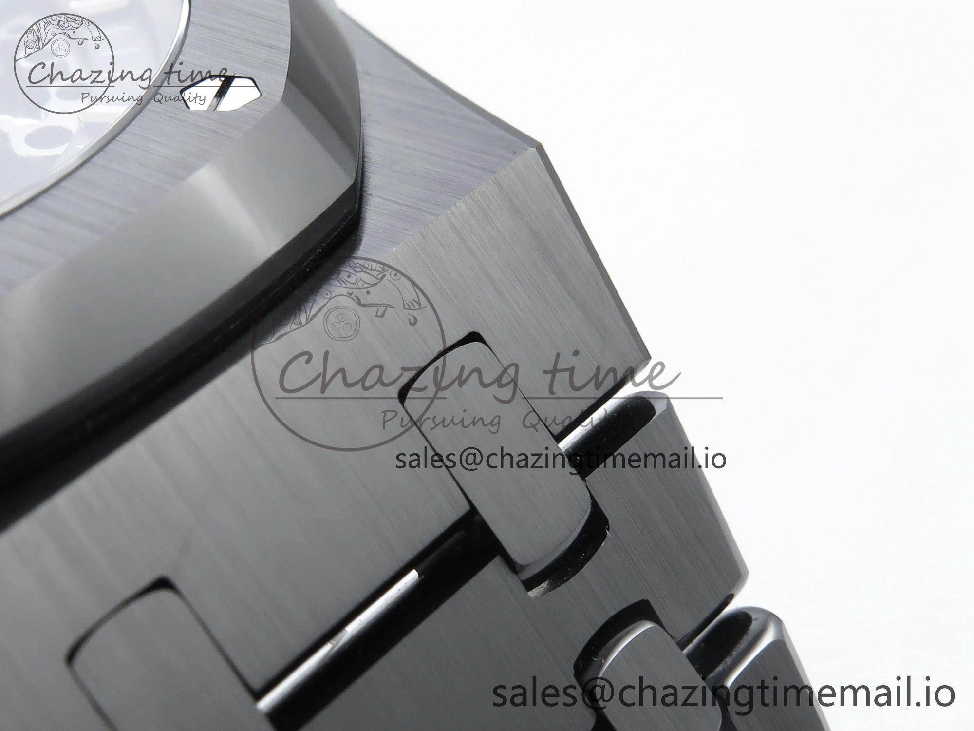 Upgraded Royal Oak 41mm Openworked Ceramic 15416CE THBF 1:1 Best Edition on Ceramic Bracelet SA3132 V 4270
