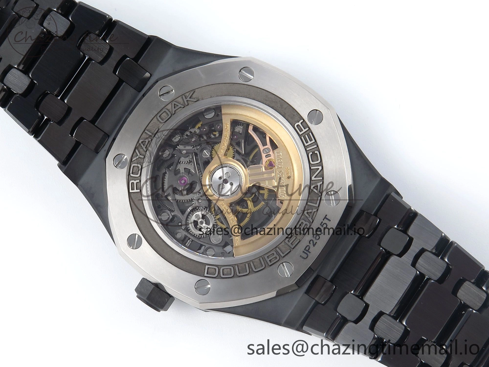 Upgraded Royal Oak 41mm Openworked Ceramic 15416CE THBF 1:1 Best Edition on Ceramic Bracelet SA3132 V 4270
