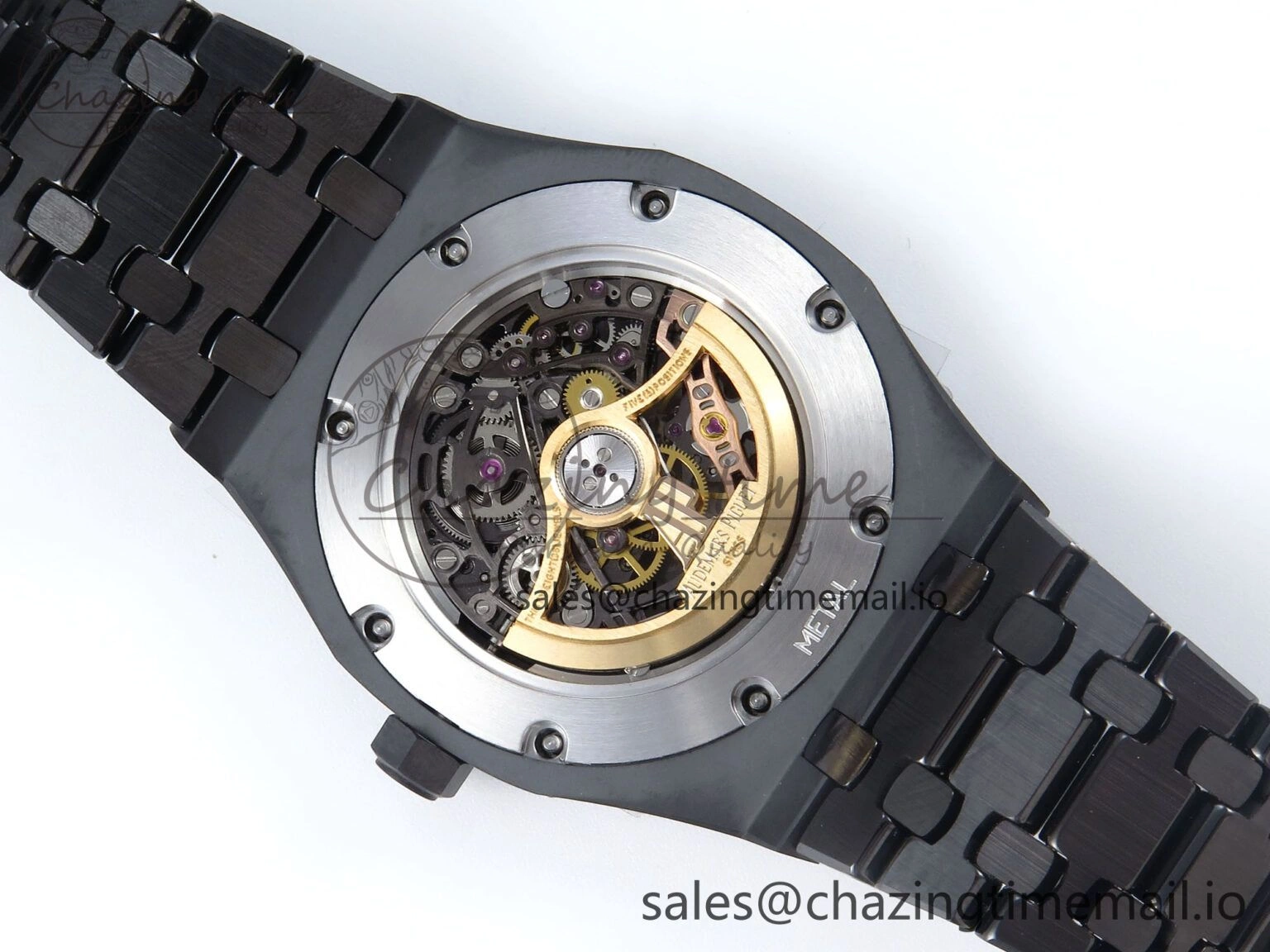 Upgraded Royal Oak 41mm Openworked Ceramic 15416CE THBF 1:1 Best Edition on Ceramic Bracelet SA3132 V 4270