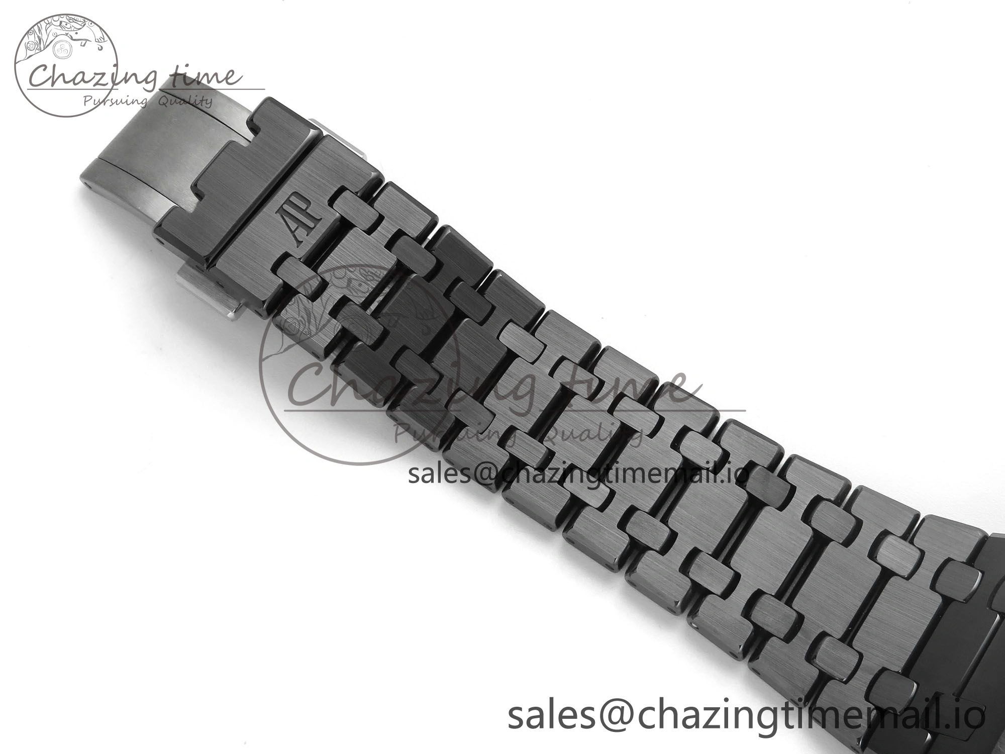 Upgraded Royal Oak 41mm Openworked Ceramic 15416CE THBF 1:1 Best Edition on Ceramic Bracelet SA3132 V 4270