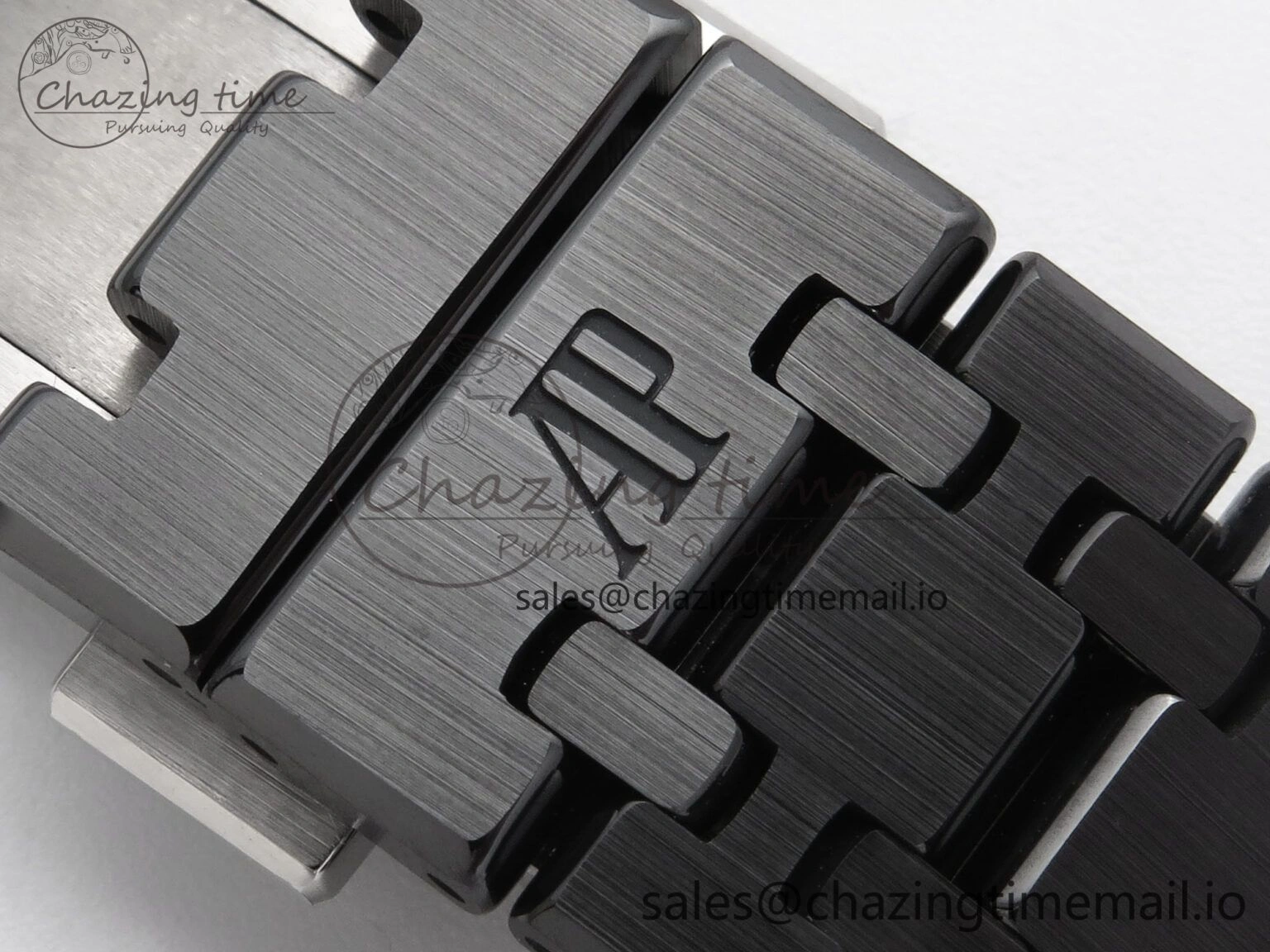 Upgraded Royal Oak 41mm Openworked Ceramic 15416CE THBF 1:1 Best Edition on Ceramic Bracelet SA3132 V 4270