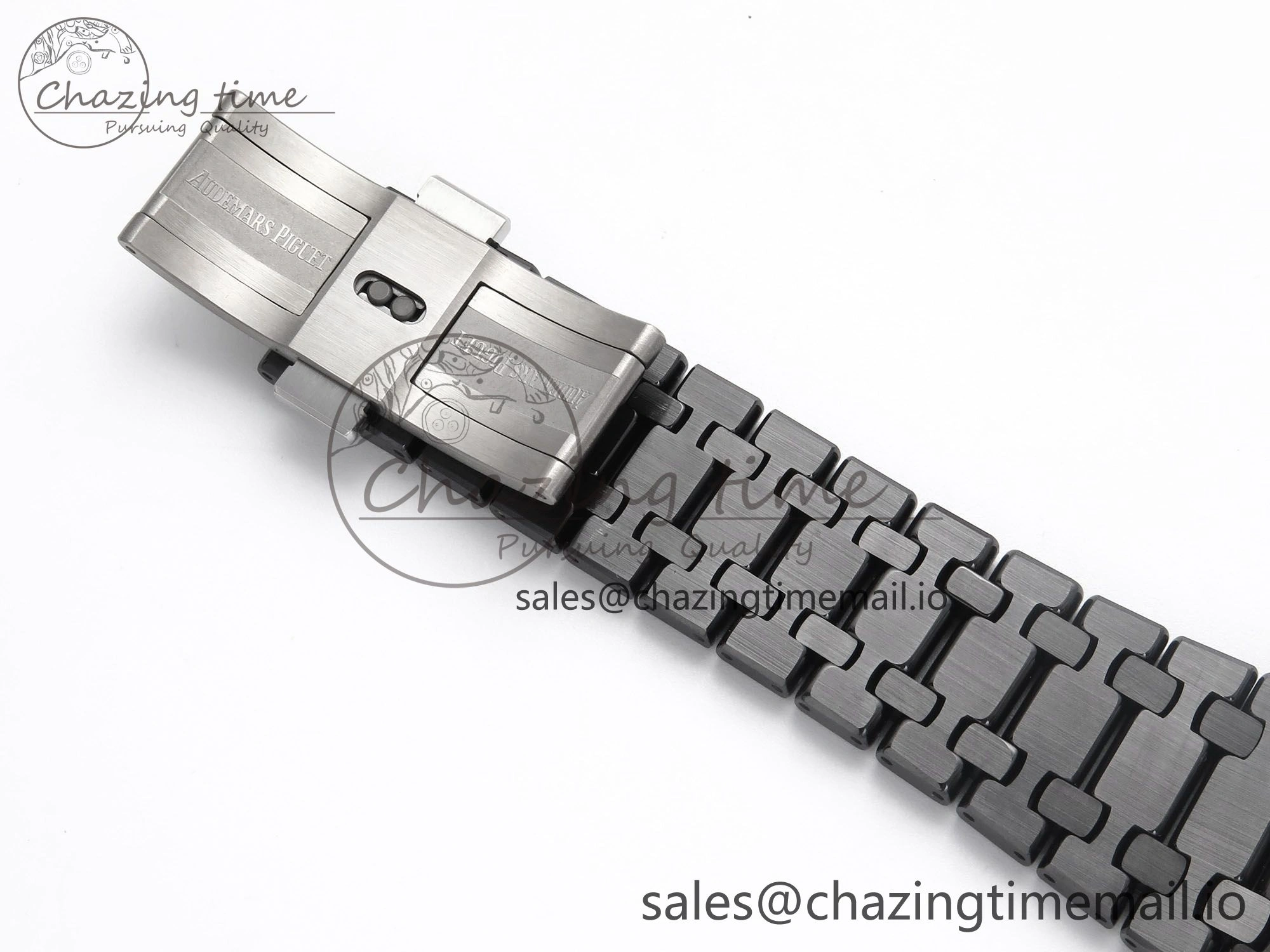Upgraded Royal Oak 41mm Openworked Ceramic 15416CE THBF 1:1 Best Edition on Ceramic Bracelet SA3132 V 4270