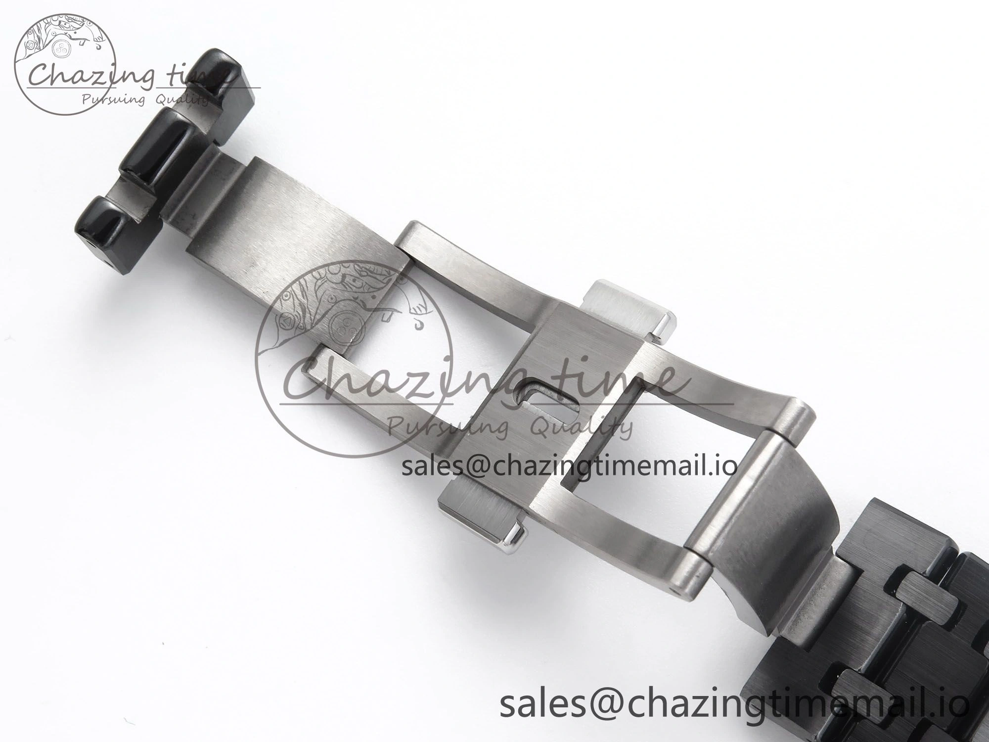 Upgraded Royal Oak 41mm Openworked Ceramic 15416CE THBF 1:1 Best Edition on Ceramic Bracelet SA3132 V 4270