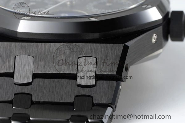 Lightweight Royal Oak 41mm Perpetual Calendar Black Ceramic APSF1:1 Best Edition Black Dial on Ceramic Bracelet A 4742