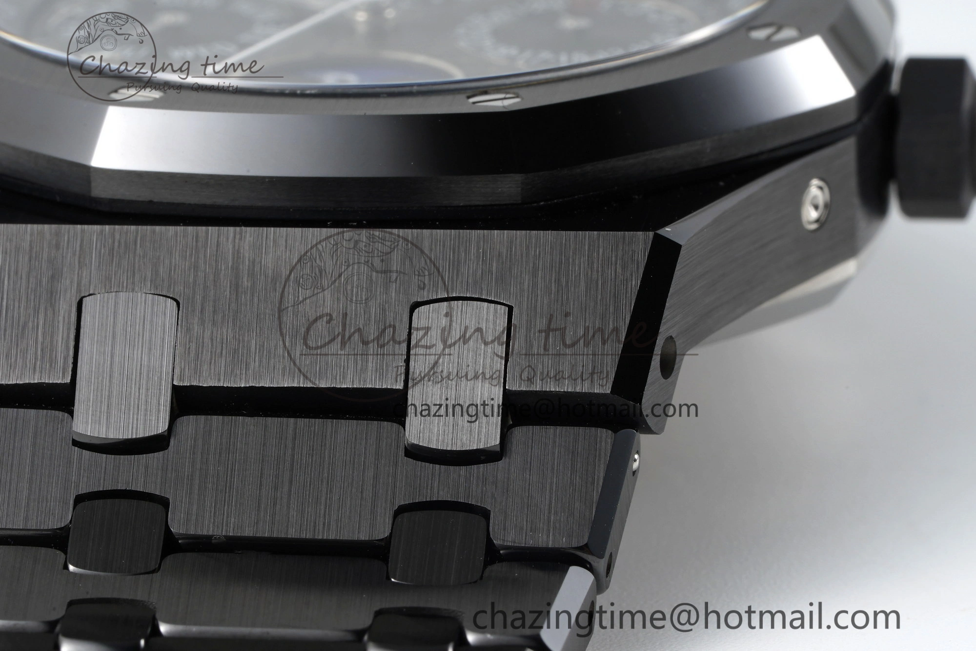 Lightweight Royal Oak 41mm Perpetual Calendar Black Ceramic APSF1:1 Best Edition Black Dial on Ceramic Bracelet A 4742