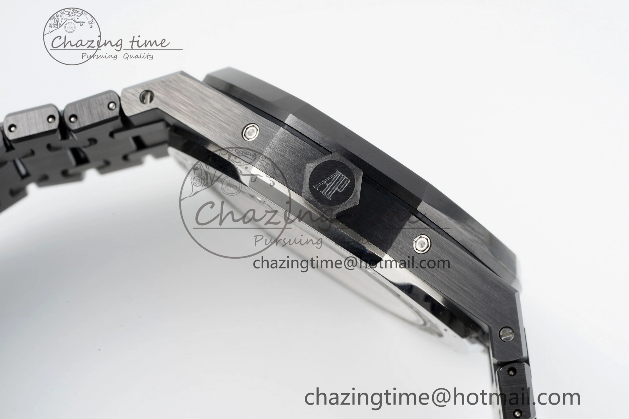 Lightweight Royal Oak 41mm Perpetual Calendar Black Ceramic APSF1:1 Best Edition Black Dial on Ceramic Bracelet A 4742