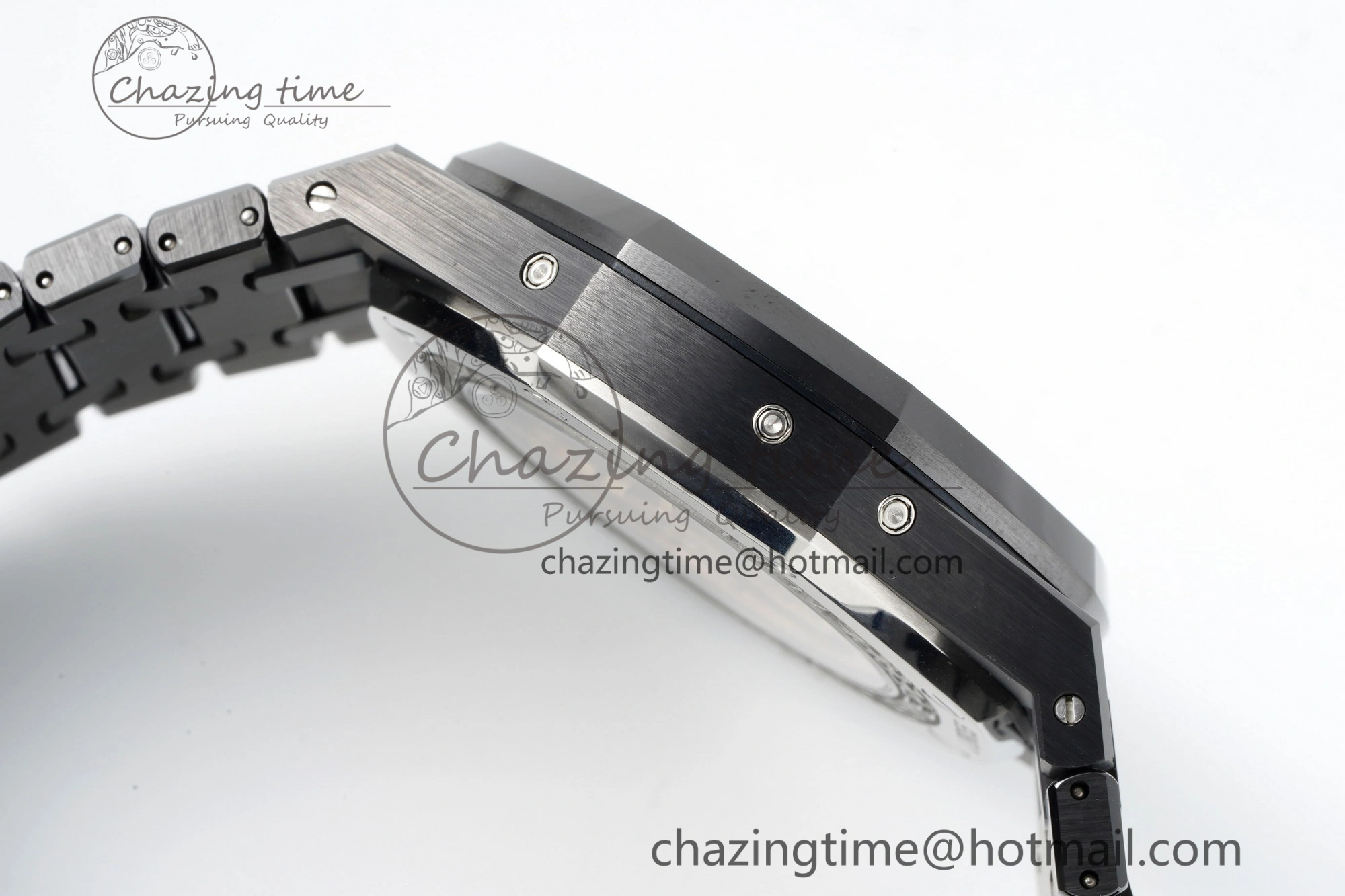 Lightweight Royal Oak 41mm Perpetual Calendar Black Ceramic APSF1:1 Best Edition Black Dial on Ceramic Bracelet A 4742