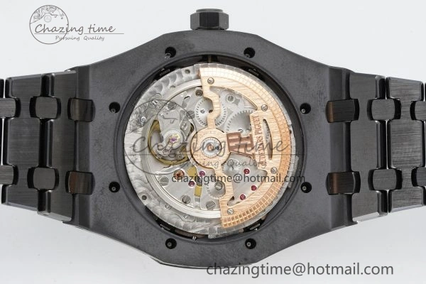 Lightweight Royal Oak 41mm Perpetual Calendar Black Ceramic APSF1:1 Best Edition Black Dial on Ceramic Bracelet A 4742