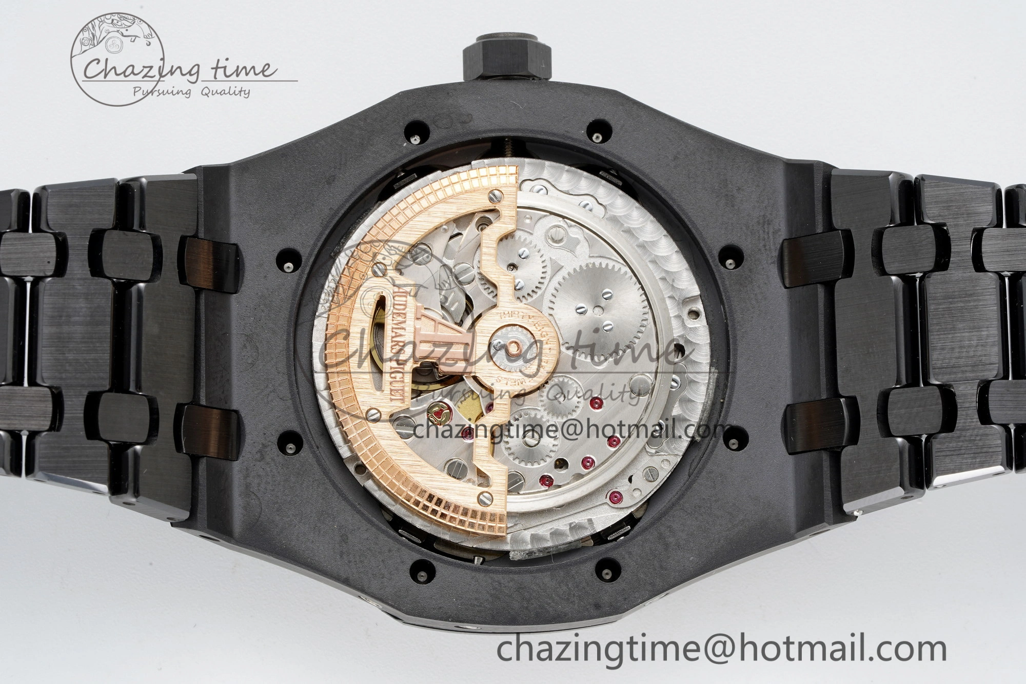 Lightweight Royal Oak 41mm Perpetual Calendar Black Ceramic APSF1:1 Best Edition Black Dial on Ceramic Bracelet A 4742