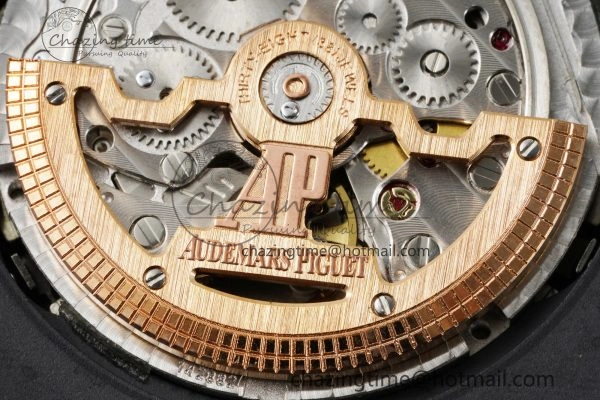 Lightweight Royal Oak 41mm Perpetual Calendar Black Ceramic APSF1:1 Best Edition Black Dial on Ceramic Bracelet A 4742