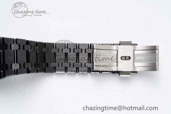 Lightweight Royal Oak 41mm Perpetual Calendar Black Ceramic APSF1:1 Best Edition Black Dial on Ceramic Bracelet A 4742