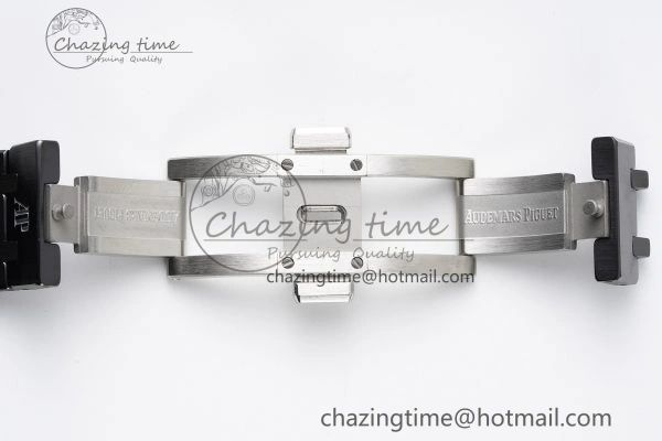 Lightweight Royal Oak 41mm Perpetual Calendar Black Ceramic APSF1:1 Best Edition Black Dial on Ceramic Bracelet A 4742
