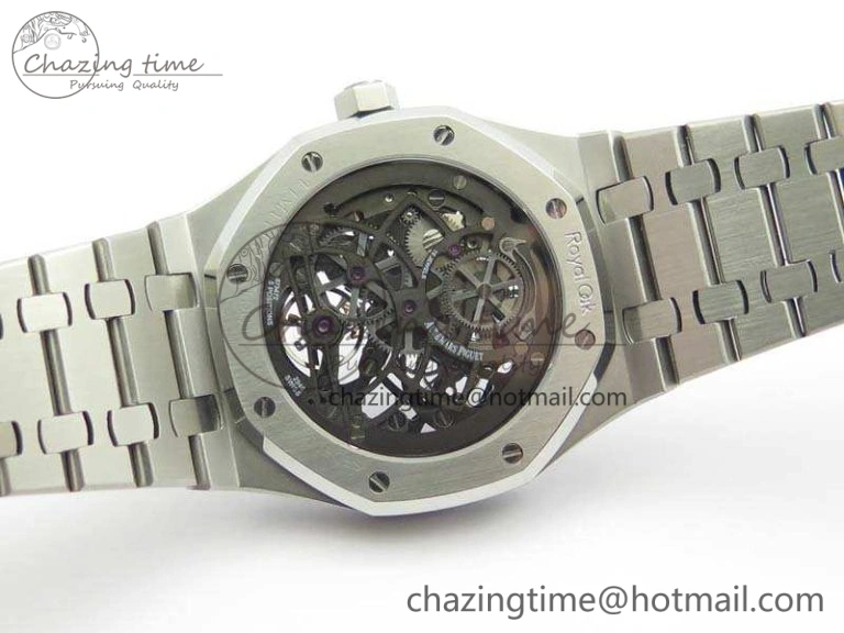 Royal Oak 41mm SS CY Best Edition Skeleton Dial On SS Bracelet FLYING TOURBY Sustainable 4987