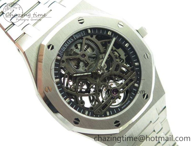 Royal Oak 41mm SS CY Best Edition Skeleton Dial On SS Bracelet FLYING TOURBY Sustainable 4987