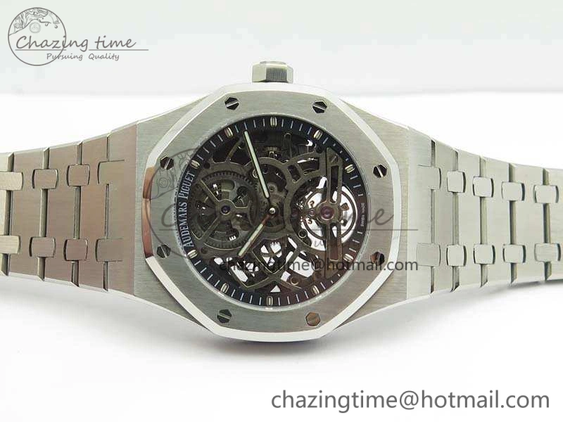 Royal Oak 41mm SS CY Best Edition Skeleton Dial On SS Bracelet FLYING TOURBY Sustainable 4987