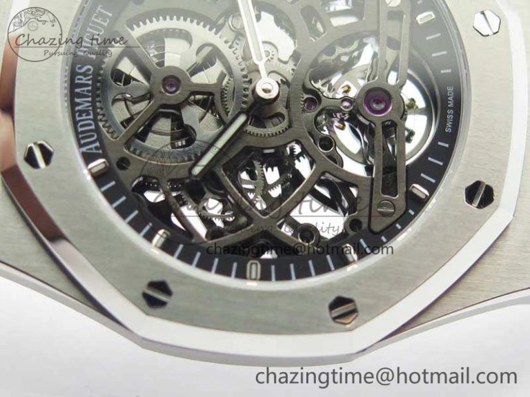 Royal Oak 41mm SS CY Best Edition Skeleton Dial On SS Bracelet FLYING TOURBY Sustainable 4987