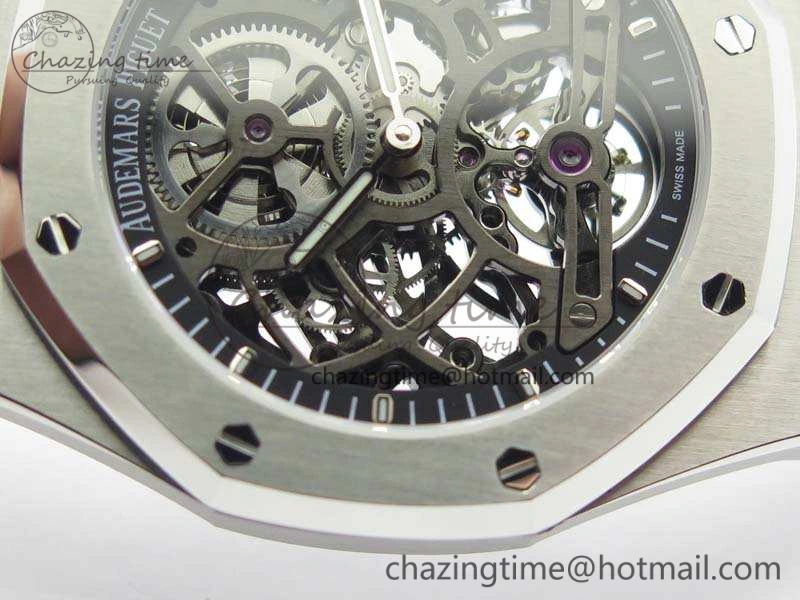Royal Oak 41mm SS CY Best Edition Skeleton Dial On SS Bracelet FLYING TOURBY Sustainable 4987