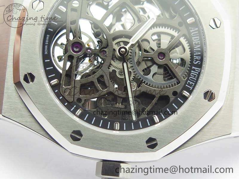 Royal Oak 41mm SS CY Best Edition Skeleton Dial On SS Bracelet FLYING TOURBY Sustainable 4987