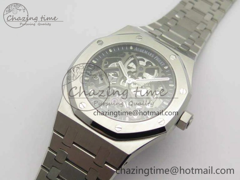 Royal Oak 41mm SS CY Best Edition Skeleton Dial On SS Bracelet FLYING TOURBY Sustainable 4987