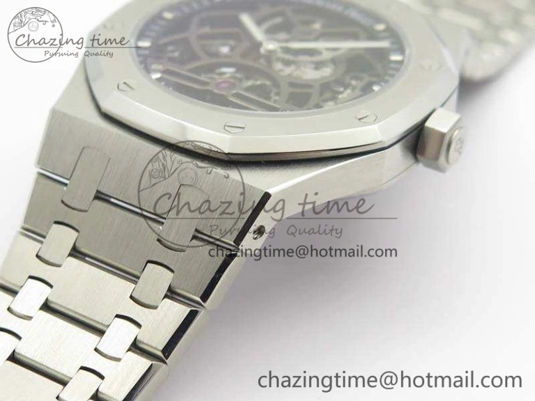 Royal Oak 41mm SS CY Best Edition Skeleton Dial On SS Bracelet FLYING TOURBY Sustainable 4987