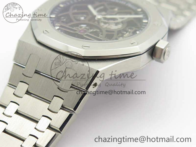 Royal Oak 41mm SS CY Best Edition Skeleton Dial On SS Bracelet FLYING TOURBY Sustainable 4987
