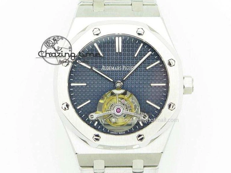Efficient Royal Oak 41mm Tourbillon SS Blue Dial on SS Bracelet 5147