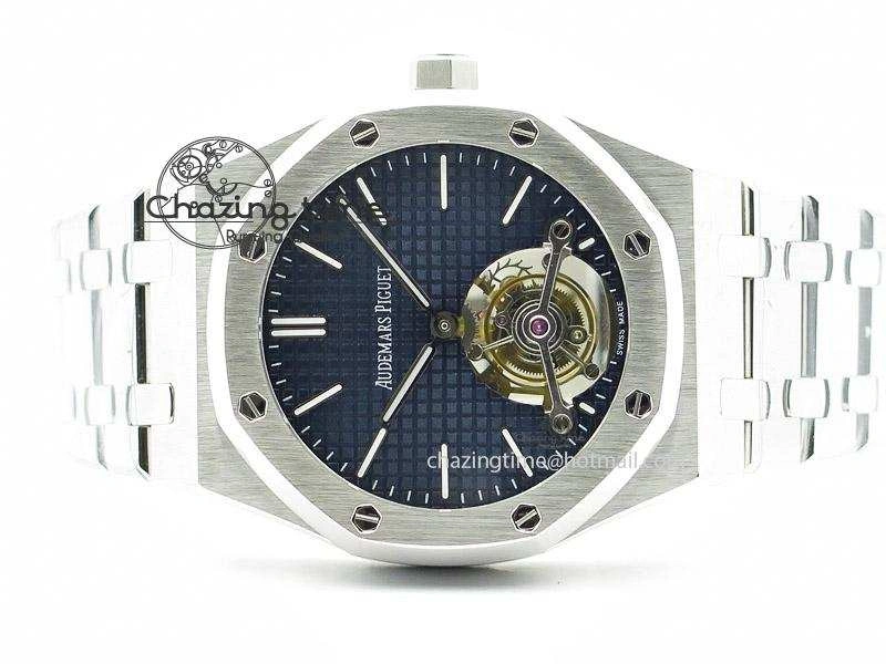 Efficient Royal Oak 41mm Tourbillon SS Blue Dial on SS Bracelet 5147