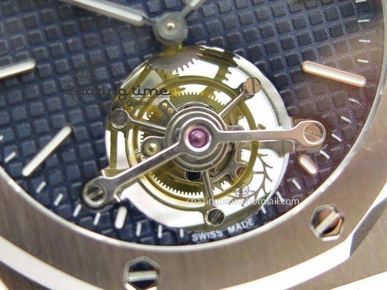 Efficient Royal Oak 41mm Tourbillon SS Blue Dial on SS Bracelet 5147
