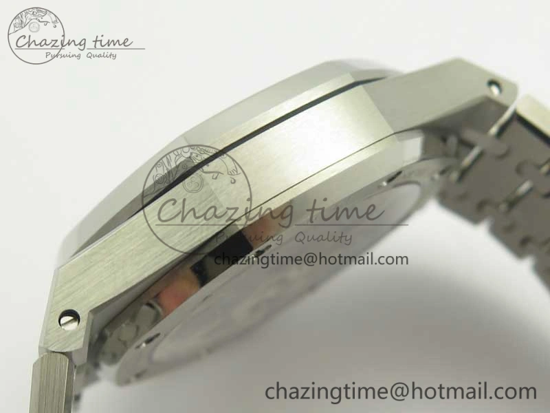 Flexible Royal Oak 41mm Tourbillon SS R8 Best Edition Blue Dial on SS Bracelet 4939