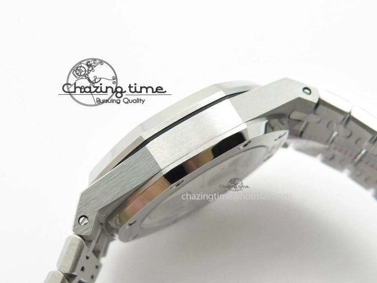NewStyle Royal Oak 41mm Tourbillon SS White Dial on SS Bracelet 5217