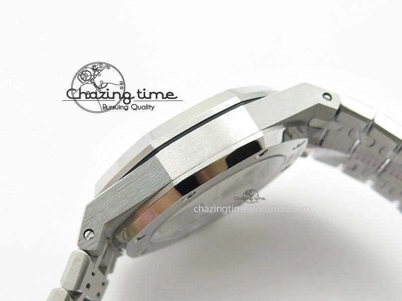 NewStyle Royal Oak 41mm Tourbillon SS White Dial on SS Bracelet 5217