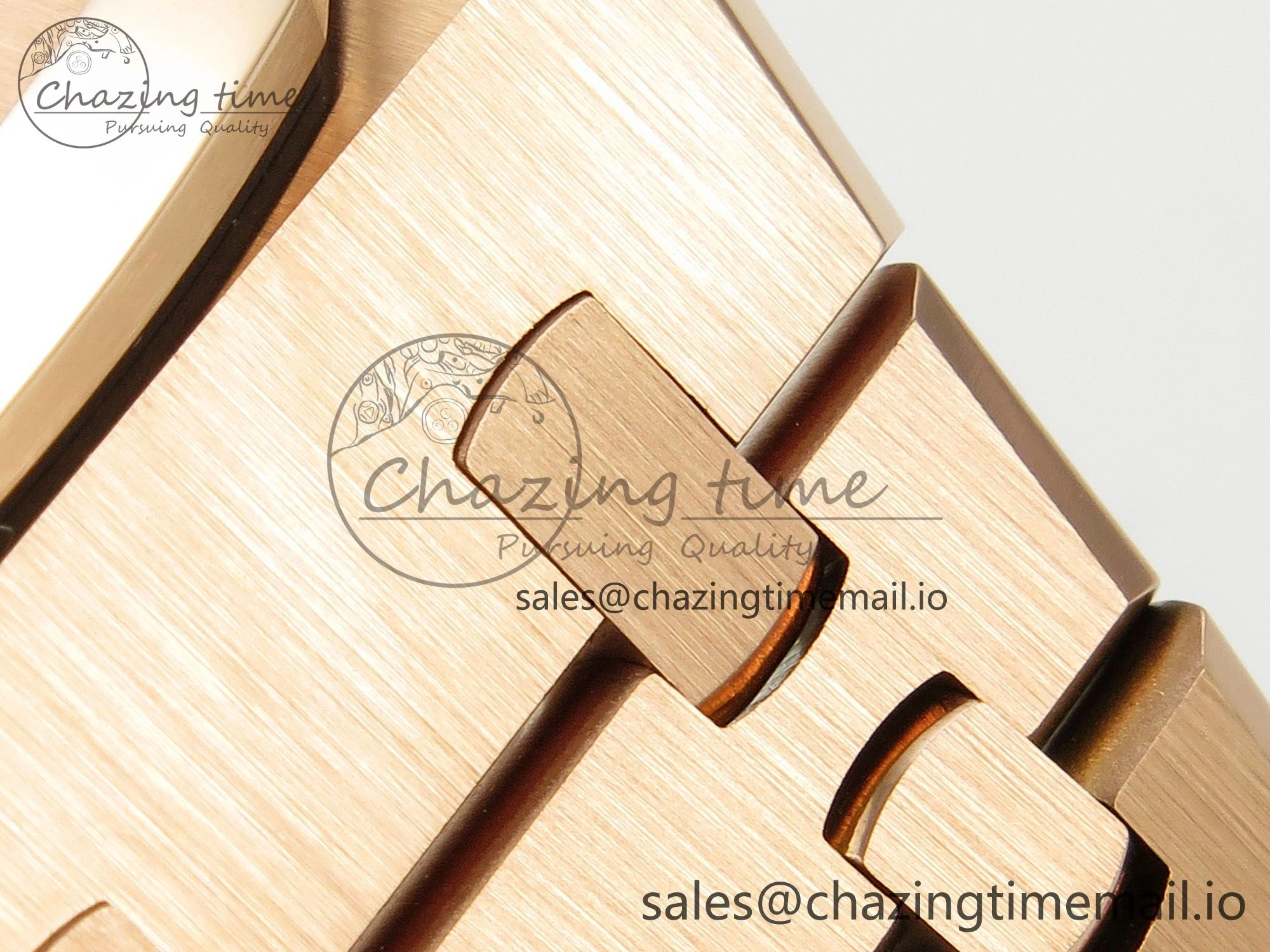 Affordable Royal Oak Chrono 26240 APSF 1:1 Best Edition Brown RG Dial on RG Bracelet SA4401 Super Clone 4233