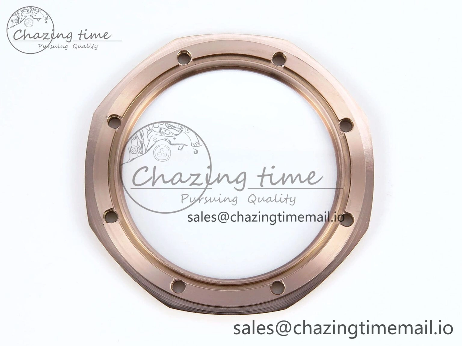 Affordable Royal Oak Chrono 26240 APSF 1:1 Best Edition Brown RG Dial on RG Bracelet SA4401 Super Clone 4233