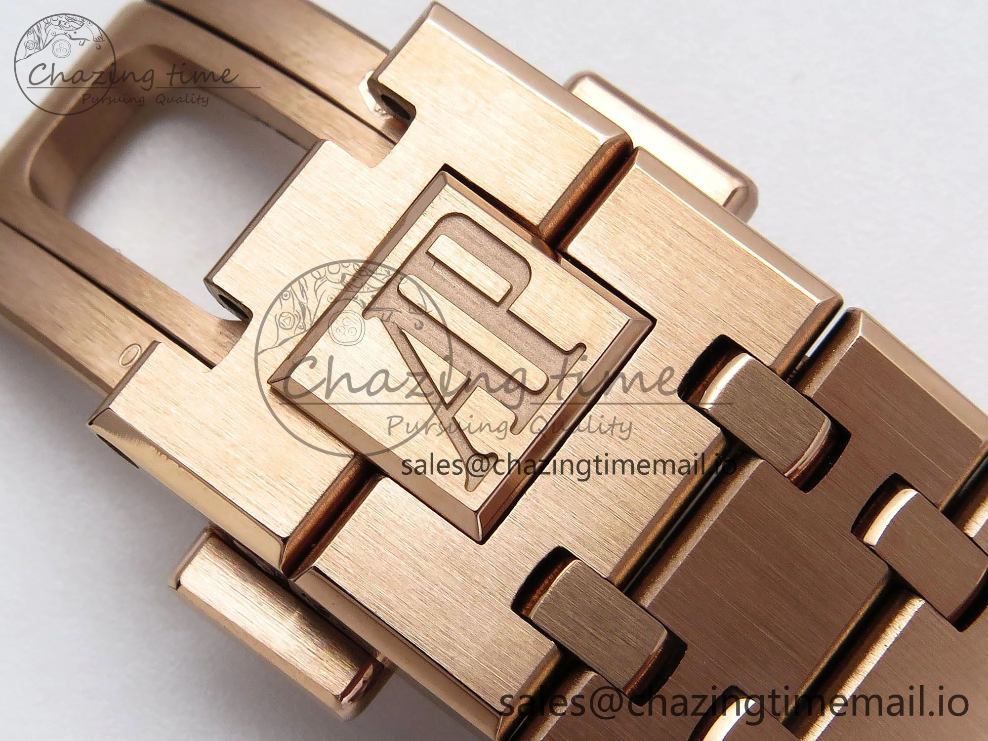 Affordable Royal Oak Chrono 26240 APSF 1:1 Best Edition Brown RG Dial on RG Bracelet SA4401 Super Clone 4233