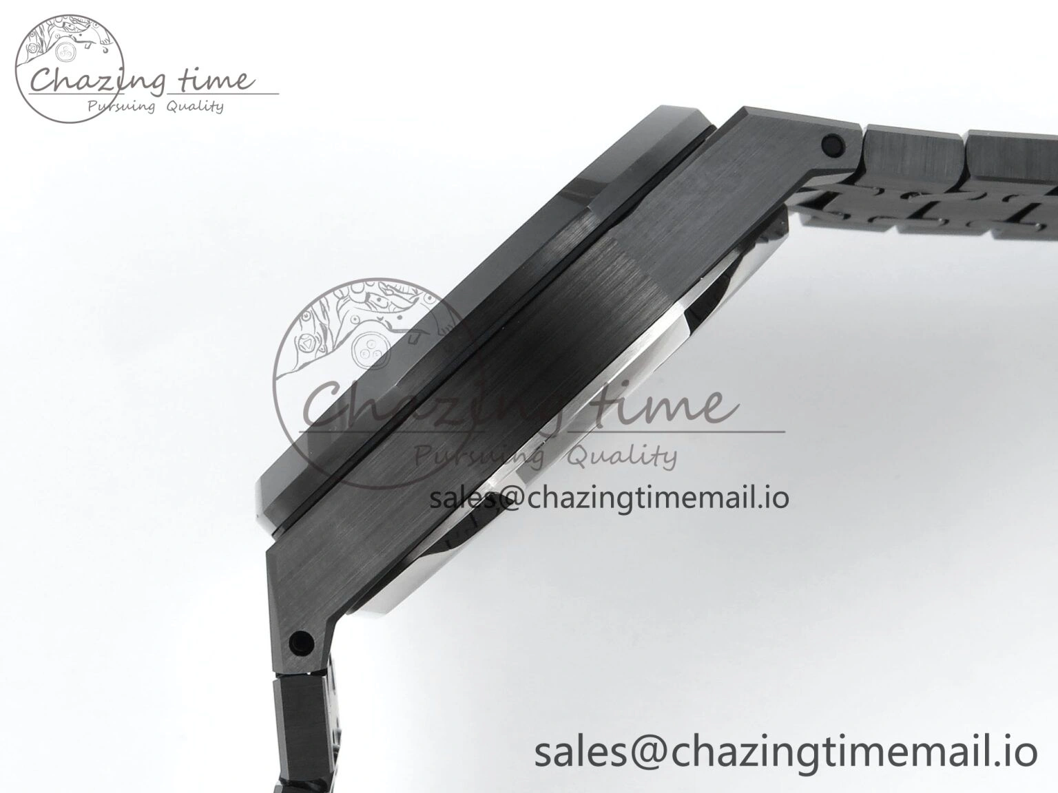 Vibrant Royal Oak Chrono 26240 Black Ceramic APSF 1:1 Best Edition on Ceramic Bracelet SA4401 Super Clone 4288