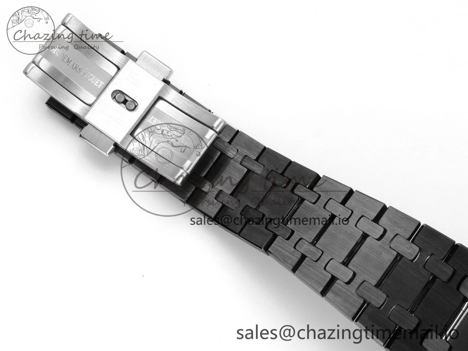 Vibrant Royal Oak Chrono 26240 Black Ceramic APSF 1:1 Best Edition on Ceramic Bracelet SA4401 Super Clone 4288