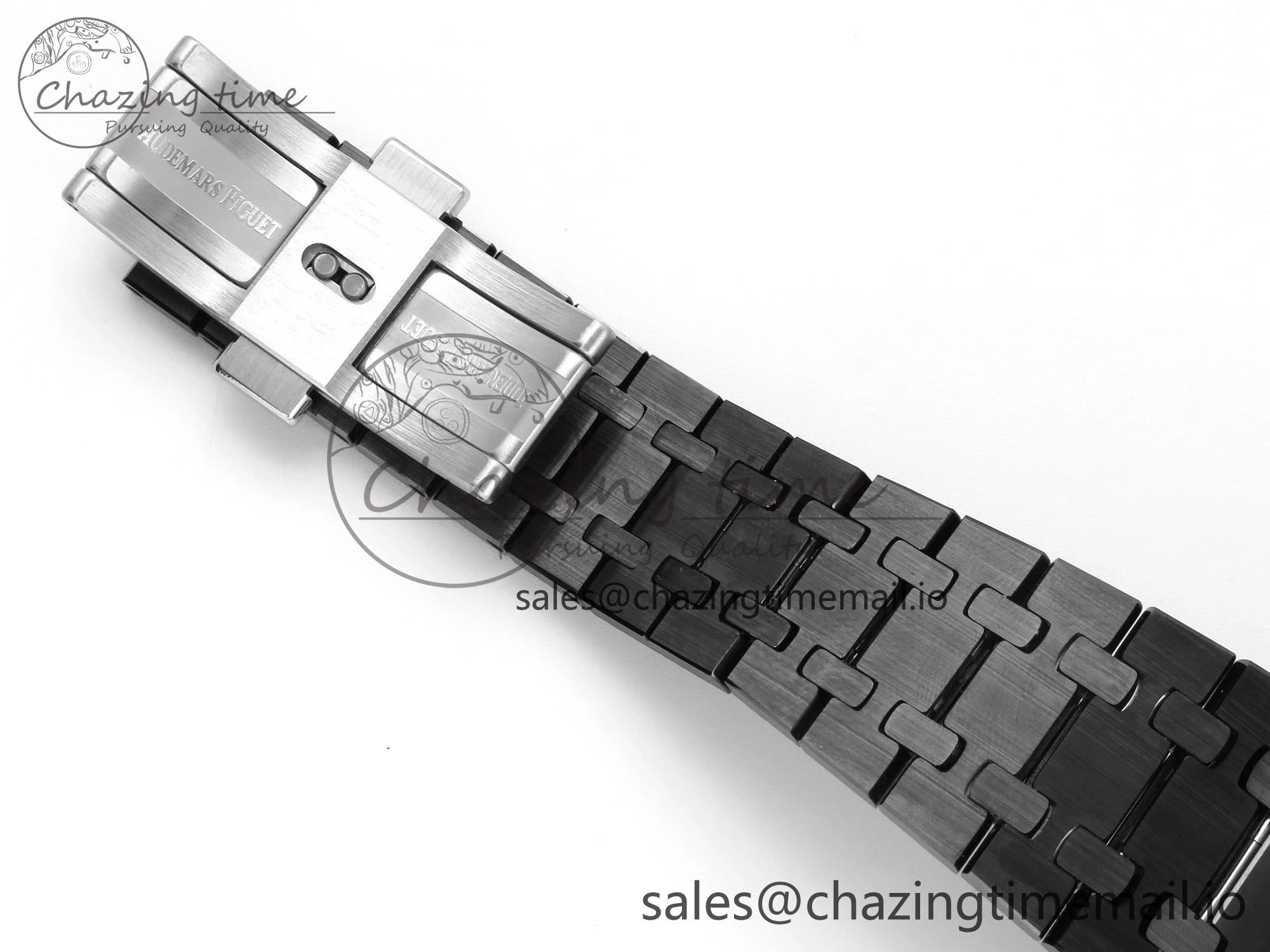 Vibrant Royal Oak Chrono 26240 Black Ceramic APSF 1:1 Best Edition on Ceramic Bracelet SA4401 Super Clone 4288