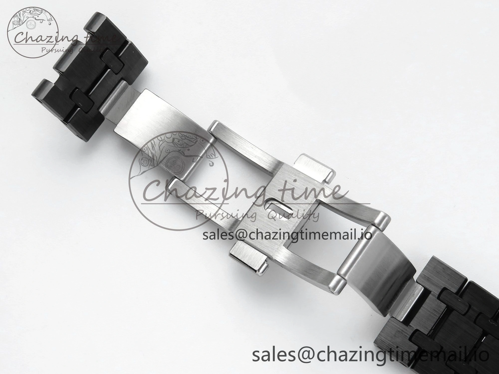 Vibrant Royal Oak Chrono 26240 Black Ceramic APSF 1:1 Best Edition on Ceramic Bracelet SA4401 Super Clone 4288