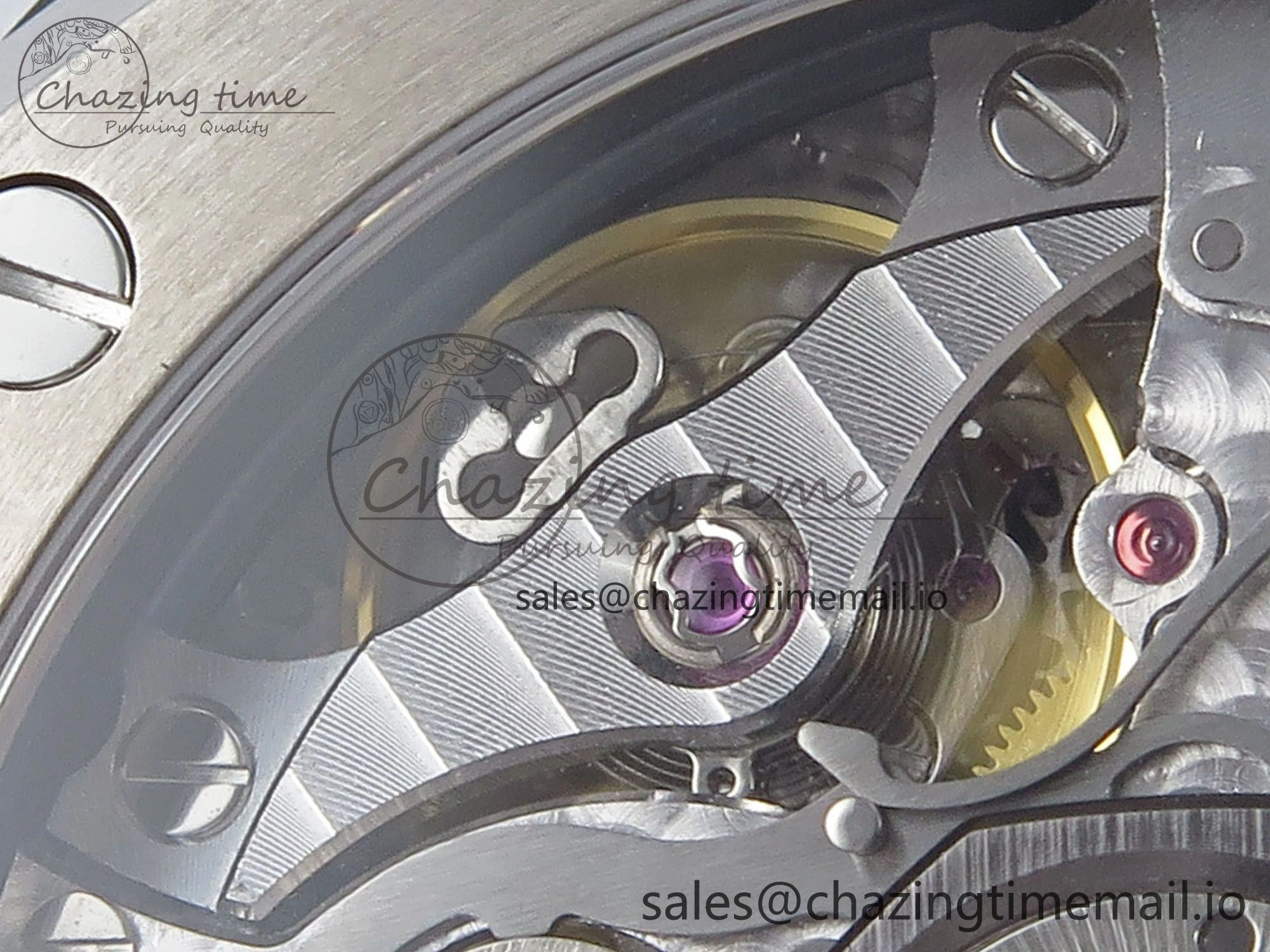 Vibrant Royal Oak Chrono 26240 Black Ceramic APSF 1:1 Best Edition on Ceramic Bracelet SA4401 Super Clone 4288
