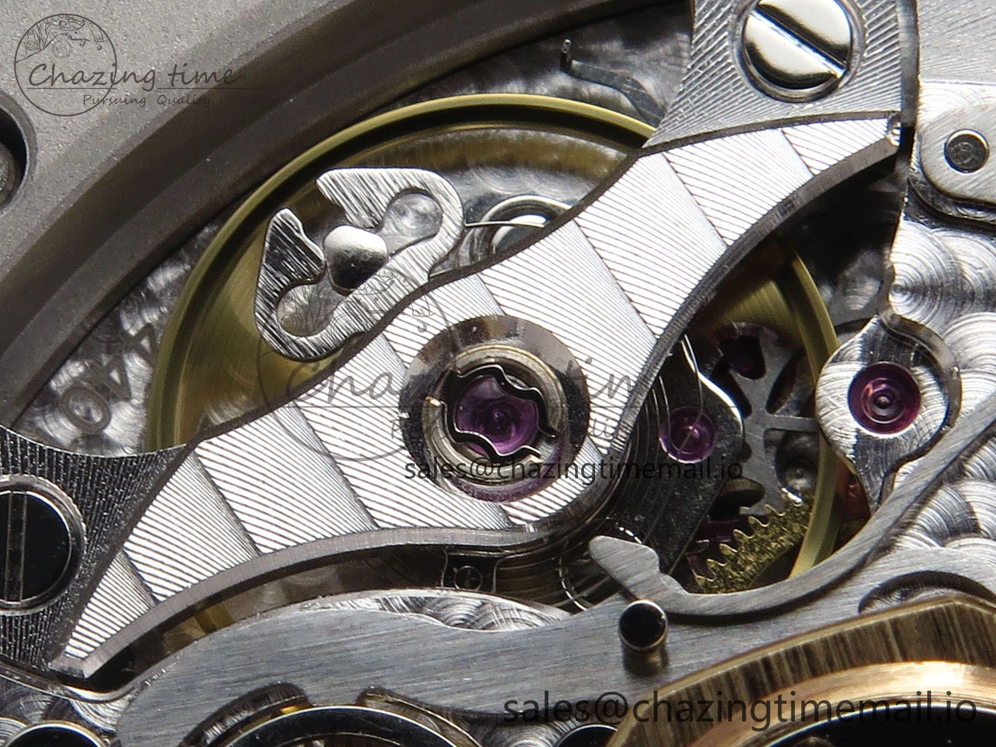 SoftTouch Royal Oak Chrono 26240 SS APSF 1:1 Best Edition Black Dial on SS Bracelet SA4401 Super Clone 4261